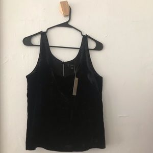 JCrew velvet top